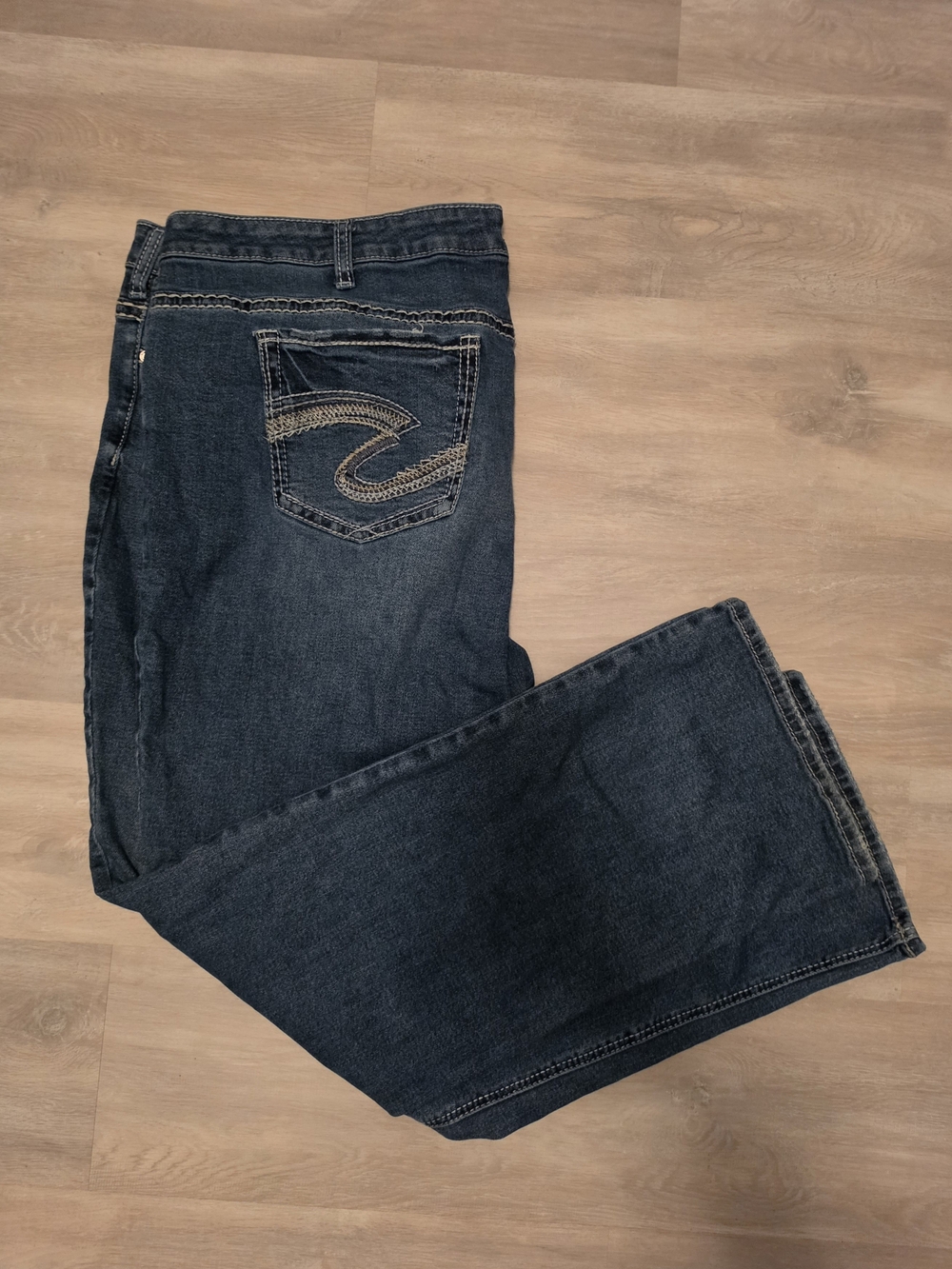 Silver Jeans Dark Indigo Relaxed Straight Men’s Jeans